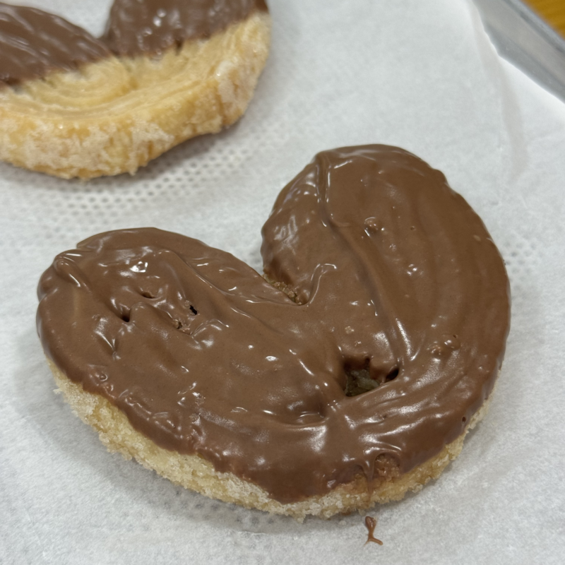 Palmera de chocolate
